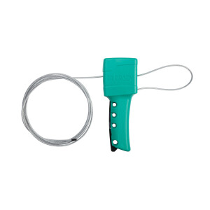 Brady All Purpose Cable Lockout with sheathed steel cable - 2.44 m