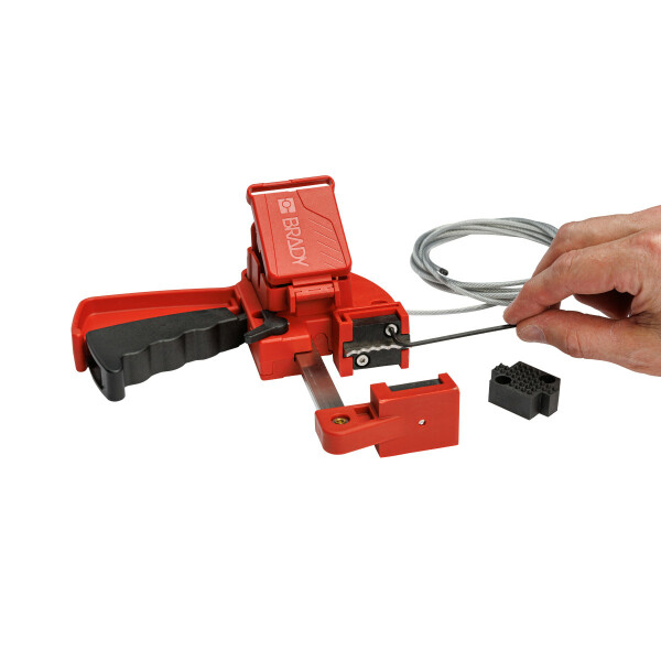 Brady Clamping Cable Lockout Red - Image 3