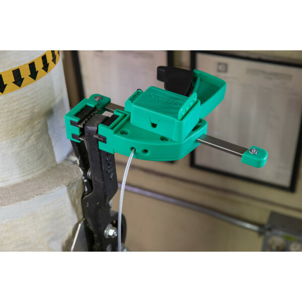 Brady Clamping Cable Lockout Green - Image 2