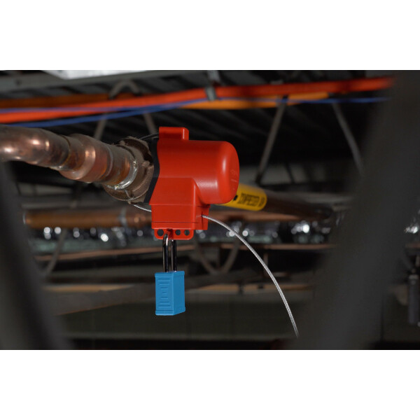 Brady No-Handle Valve Lockout with Cable - Image 2