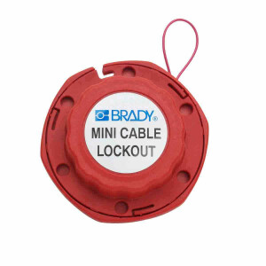 Brady Mini Cable Lockout Steel