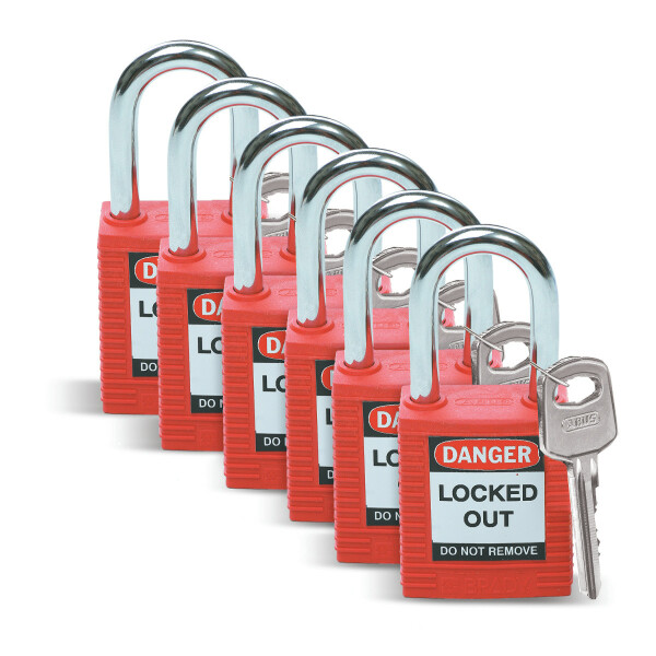 Brady Nylon Lockout Padlocks - Image 4