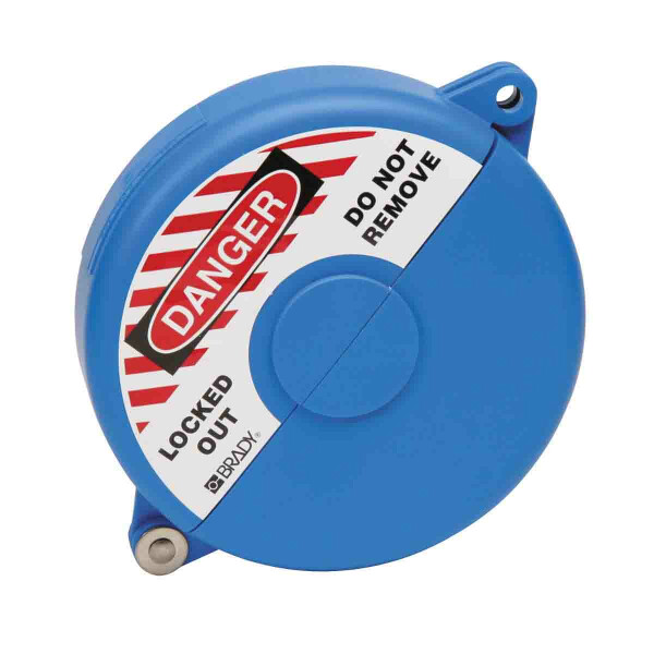 Brady Gate Valve Lockout Blue - Image 3
