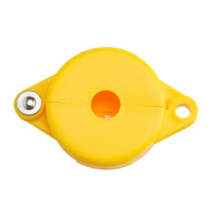 Brady Gate Valve Lockout Yellow