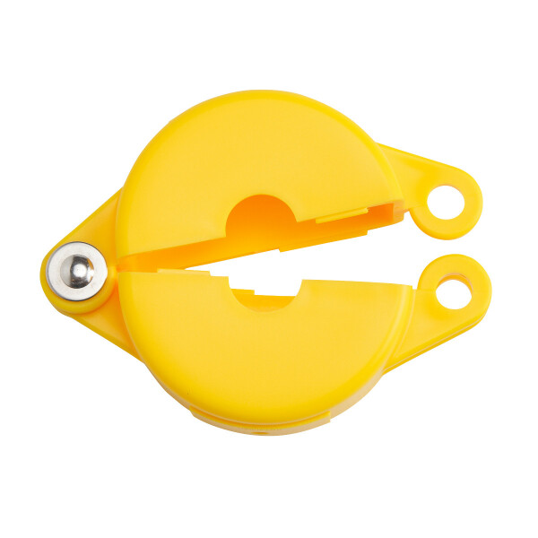Brady Gate Valve Lockout Yellow - Image 4