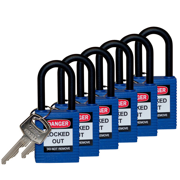 Brady Safety Padlocks - Nylon Shackle - Image 2