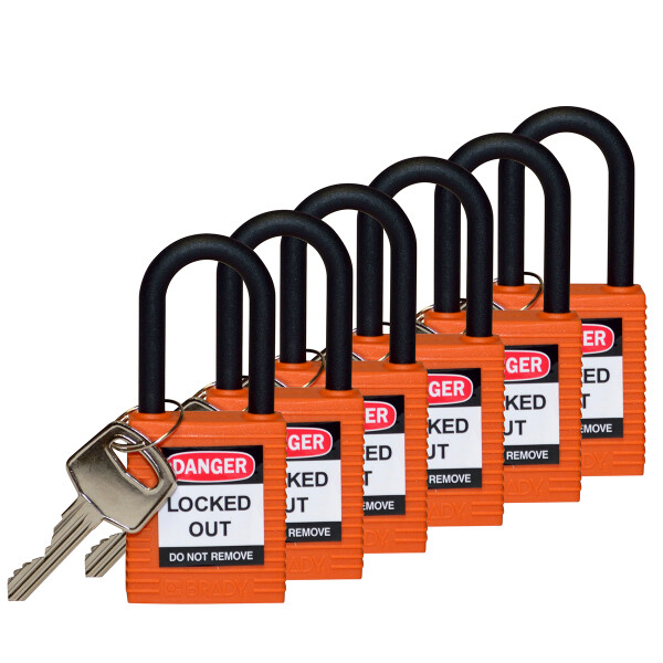 Brady Safety Padlocks - Nylon Shackle - Image 6