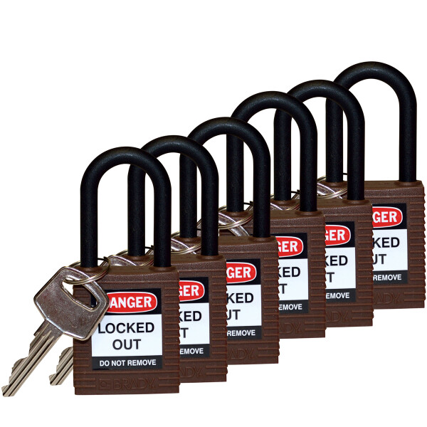 Brady Safety Padlocks - Nylon Shackle - Image 7