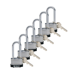 Brady Laminated Steel Lockout Padlocks 50.80MM