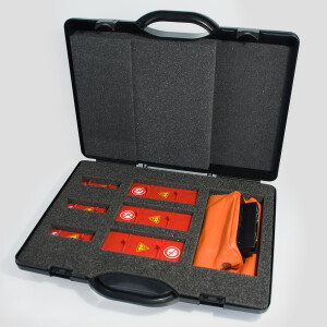 Brady Low Voltage NV Fuse Rails Set Sizes NH00 & NH1 - NH3 with glove