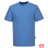 Portwest Aντιστατικό Κοντομάνικο Μπλουζάκι ESD Hamilton Μπλε