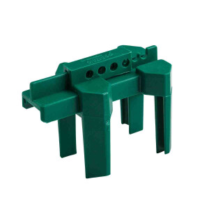 Brady 4-Legged Ball Valve Lockout Green