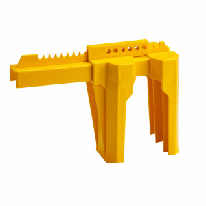 Brady 4-Legged Ball Valve Lockout Yellow