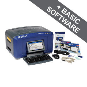 Brady S3700 Multicolour & Cut Sign and Label Printer with QWERTY EU keyboard