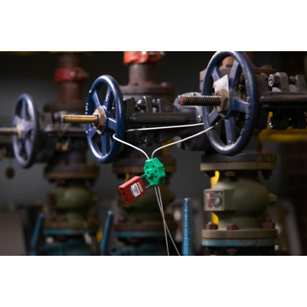 Brady Double Hex Spin Lockout without Cable Green - Image 2
