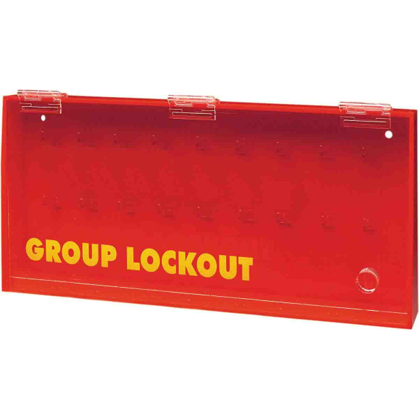 Brady Acrylic Wall Mounted Group Lockout Boxes Large