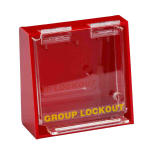 Brady Acrylic Wall Mounted Group Lockout Boxes Small