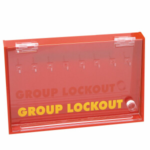 Brady Acrylic Wall Mounted Group Lockout Boxes Medium
