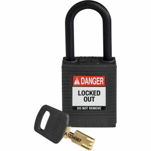 Brady SafeKey Nylon Lockout Padlocks Small Plastic