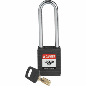 Brady SafeKey Nylon Lockout Padlocks Large Steel