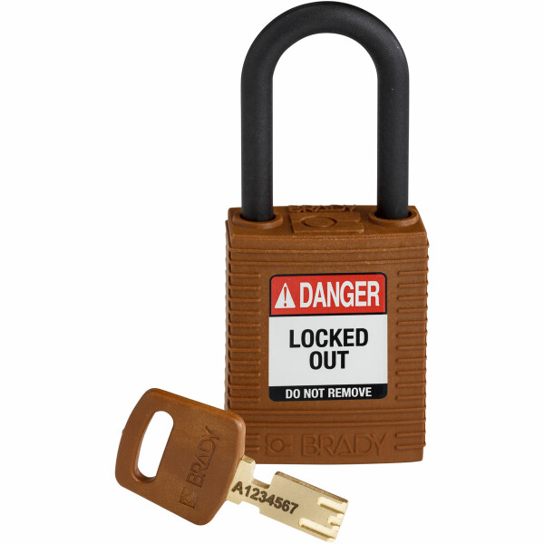 Brady SafeKey Nylon Lockout Padlocks Small Plastic - Image 8