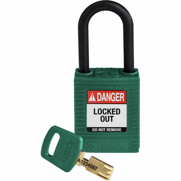 Brady SafeKey Nylon Lockout Padlocks Small Plastic - Image 10
