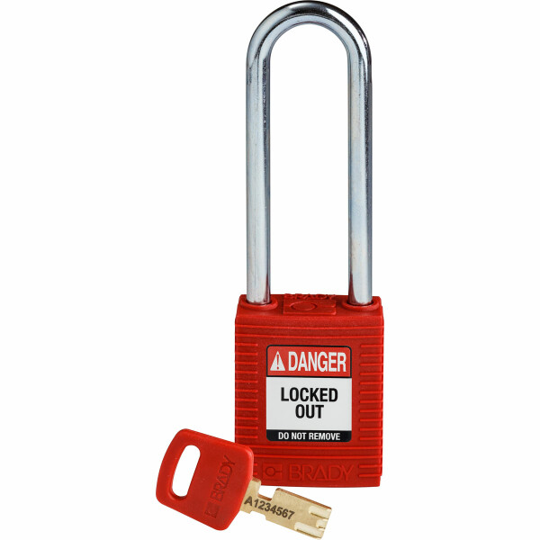 Brady SafeKey Nylon Lockout Padlocks Large Steel - Image 15