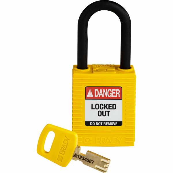 Brady SafeKey Nylon Lockout Padlocks Small Plastic - Image 20