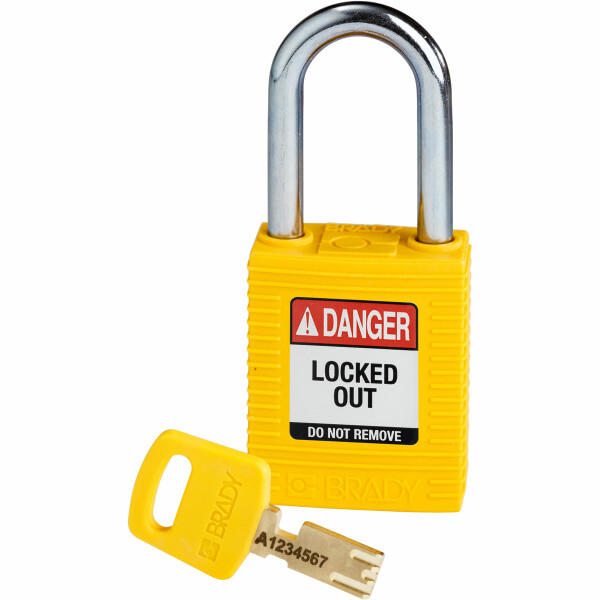 Brady SafeKey Nylon Lockout Padlocks Small Steel - Image 20