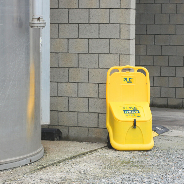 Brady Outdoor Mobile Spill Kit, Maintenance 48L Universal Sorbent - Image 2