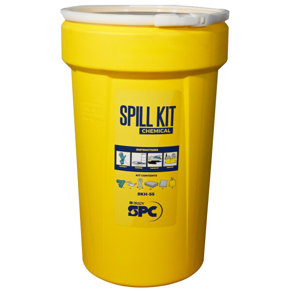 Brady Chemical Drum Spill Kit 140L - Image 5