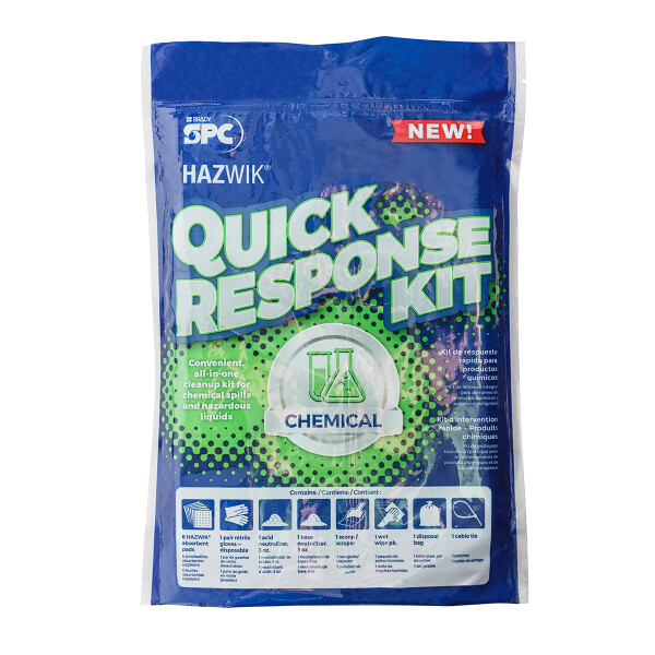 Brady HAZWIK Quick Response Kit - Chemical 1.25L - Image 2