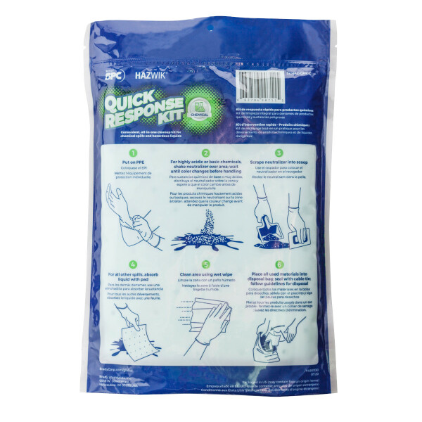 Brady HAZWIK Quick Response Kit - Chemical 1.25L - Image 3