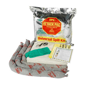 Brady Attack Pac Spill Kit 136L Universal Sorbent