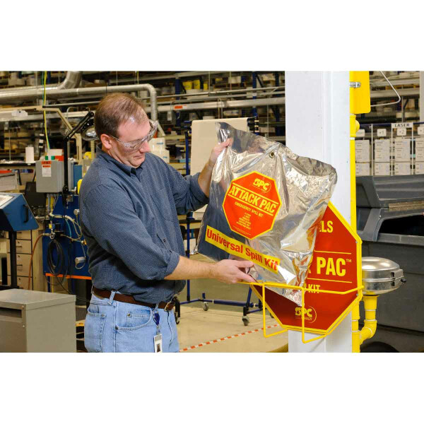 Brady Attack Pac Spill Kit 91L Chemical Sorbent - Image 2