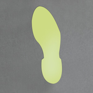 Brady BradyGlo Warning Footprint