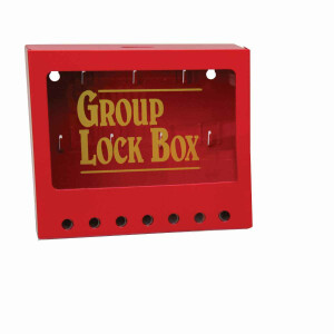 Brady Metal Wall Mounted Group Lockout Boxes Small