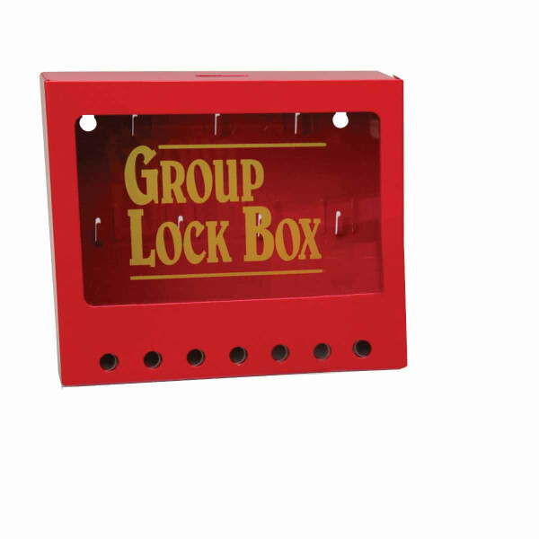 Brady Metal Wall Mounted Group Lockout Boxes Small