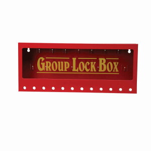 Brady Metal Wall Mounted Group Lockout Boxes Large