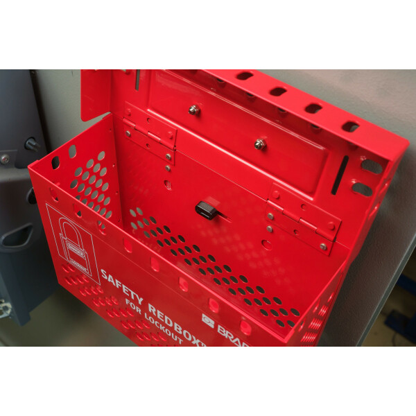 Brady Additonal Bracket for Safety REDBOX Group Lockout Box - Image 3