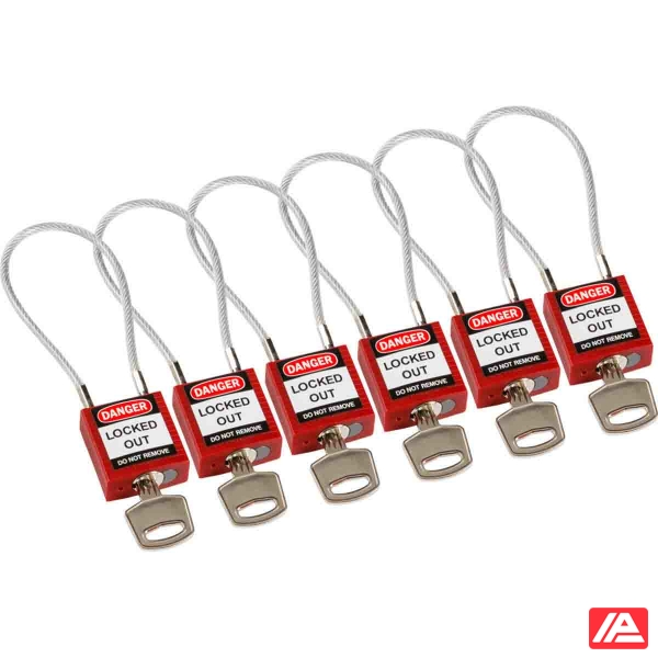 Brady Compact Cable Padlocks - Image 5