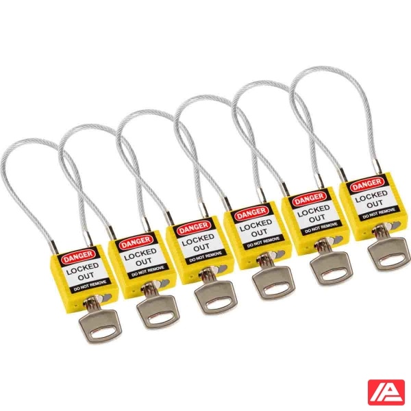 Brady Compact Cable Padlocks - Image 6