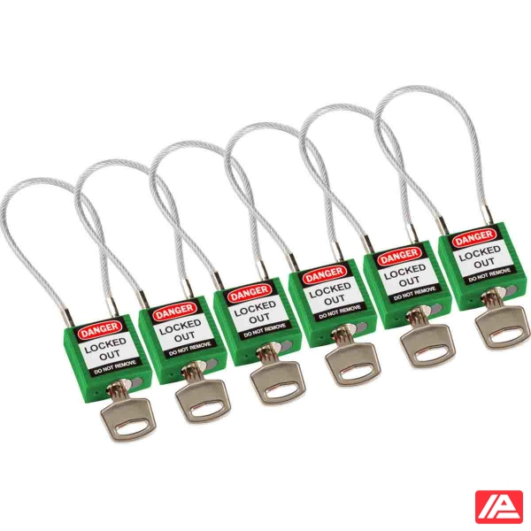 Brady Compact Cable Padlocks - Image 8