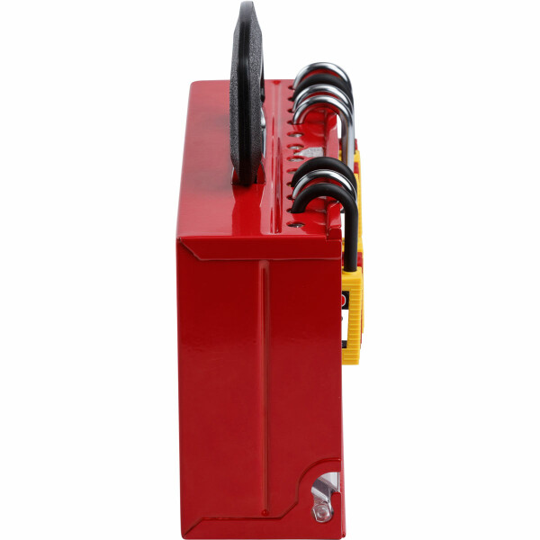Brady SlimView Group Lock Box Red - Image 3