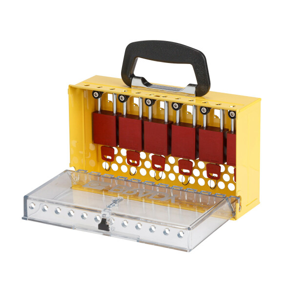 Brady SlimView Group Lock Box Yellow - Image 2
