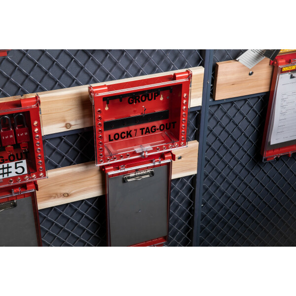 Brady Permit Control Station with 26 Group Lock Box - Image 3