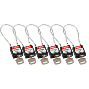Brady Compact Cable Padlocks
