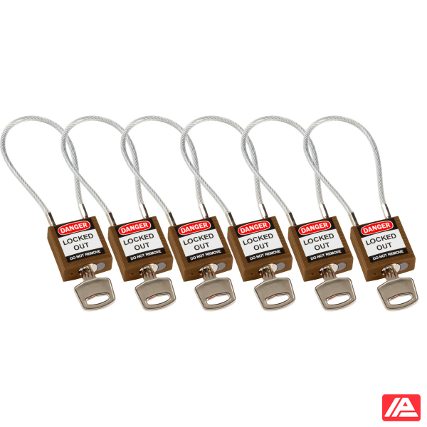 Brady Compact Cable Padlocks - Image 9