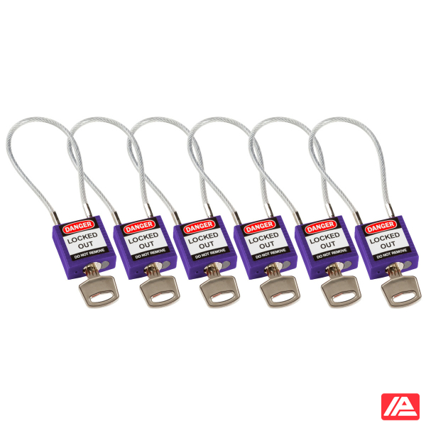 Brady Compact Cable Padlocks - Image 12