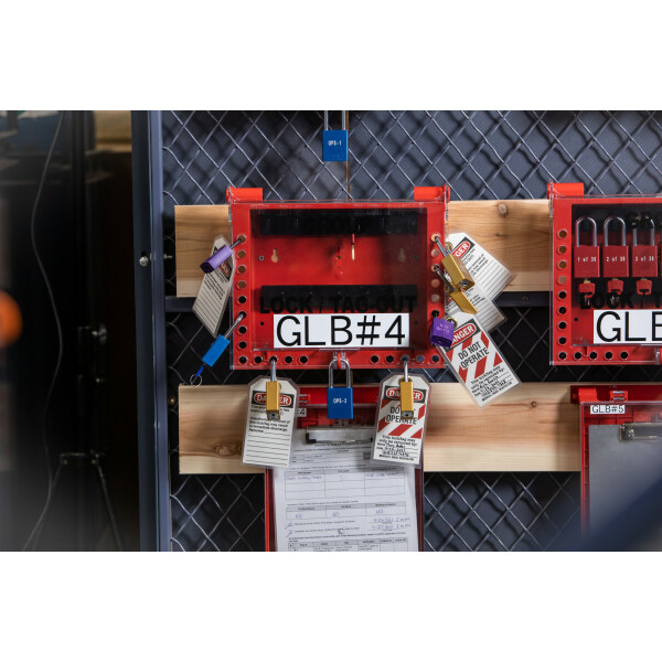 Brady Permit Control Station with 26 Group Lock Box - Image 2